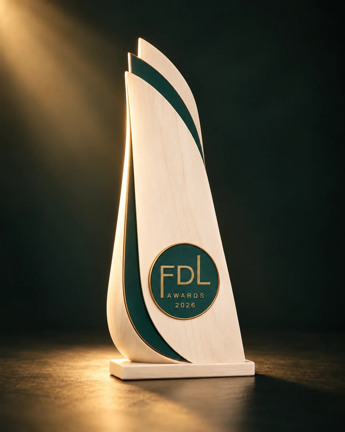 The Formes de Luxe Awards 2026 trophy